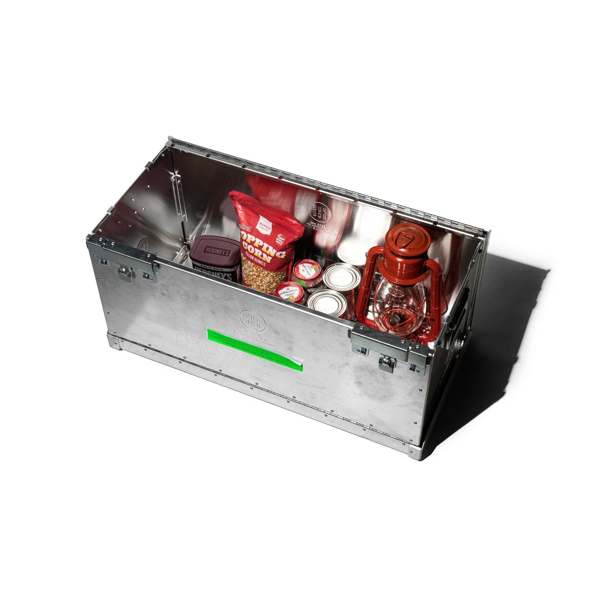 Puebco - Wholesale Storage Bin - Folding Aluminum Trunk1