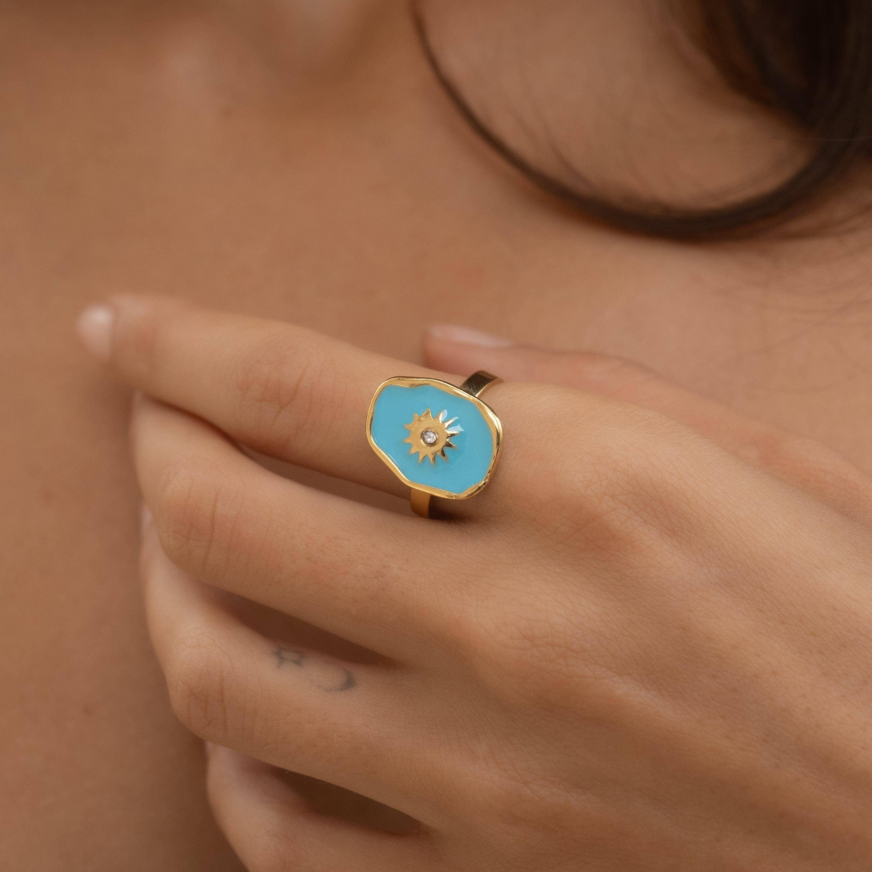 Made By Nami - Wholesale Cocktail/Statement Ring - Boho Statement Ring5