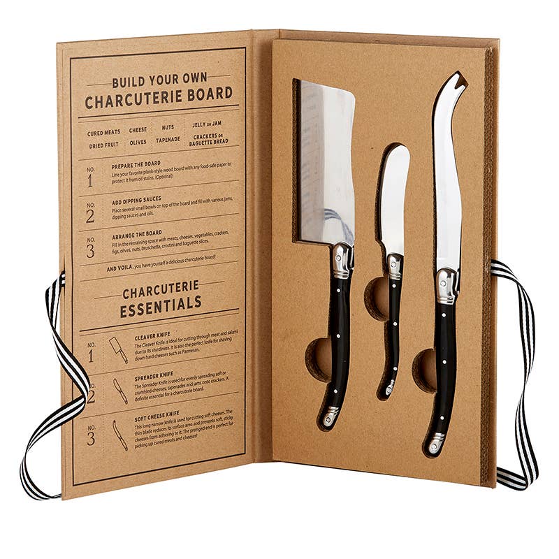 Santa Barbara Design Studio by Creative Brands - Wholesale Knife Set - Charcuterie Essentials Book Box1