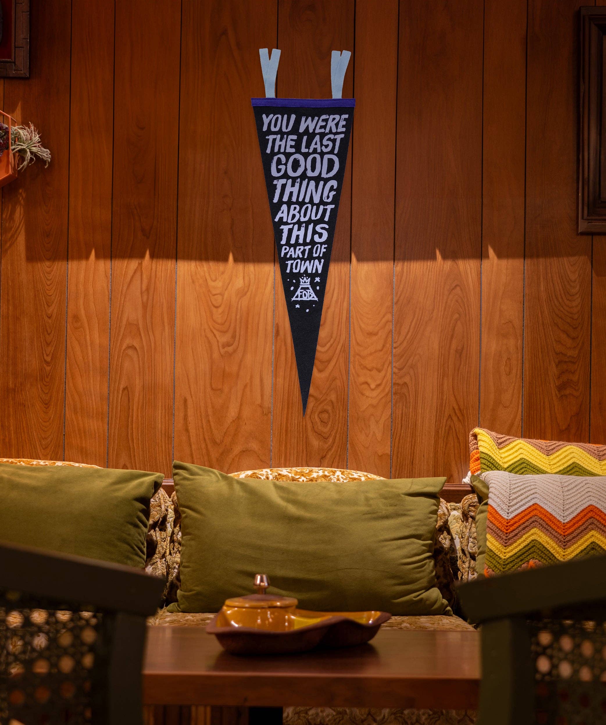 Oxford Pennant - Wholesale Flag - You Were The Last Good Thing Pennant • Fall Out Boy x Oxford Pennant1