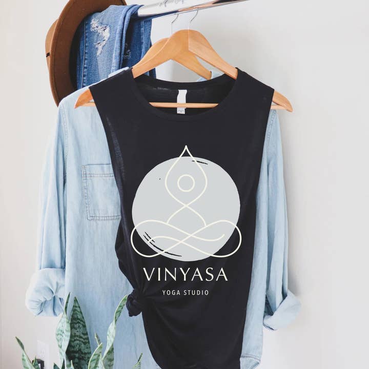 Graphic tank top - Vinyasa yoga studio and other Purchase Wholesale vini friulani. Free Returns & Net 60 Terms on Faire trending on Faire.