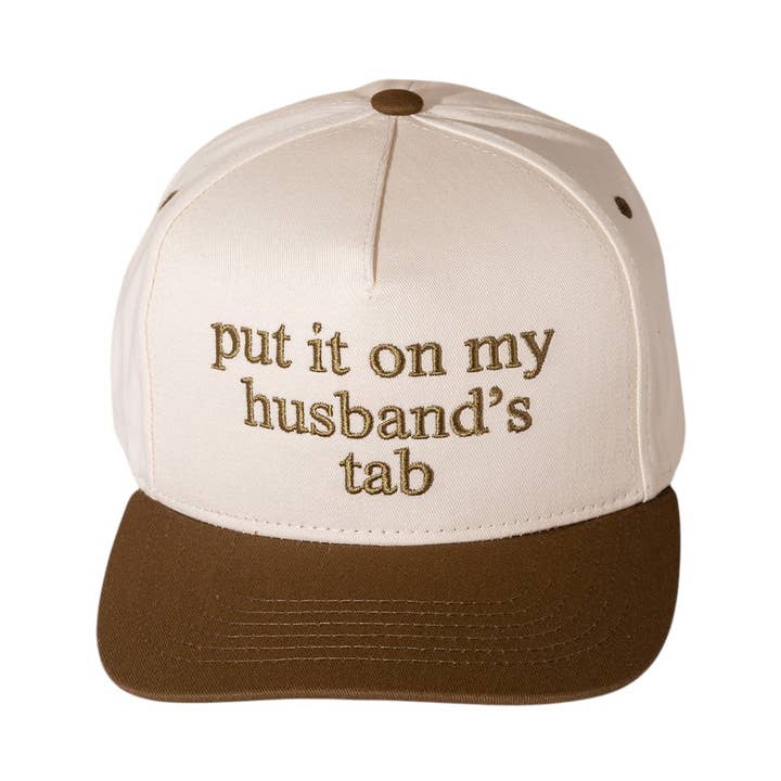 Sensibling Corp. - Wholesale Baseball Cap - Women's - PUT IT ON MY HUSBANDS TAB Embroidered Baseball Cap7