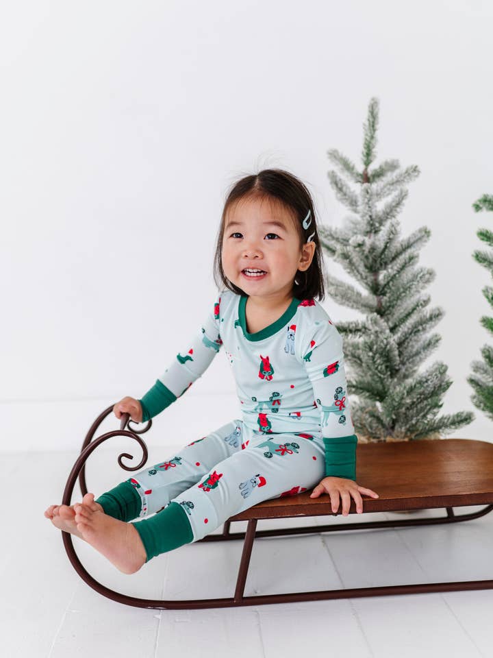 Kiki + Lulu - Wholesale Sleepwear Set - Kids - Deck the Howls Kids Pajamas4