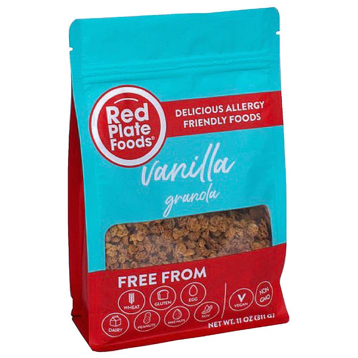 Vanilla Granola 11 oz - case of 6 bags for wholesale by Red Plate Foods