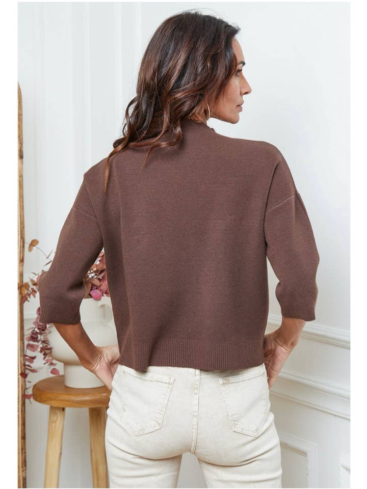 LÉA & LUC - Wholesale Knit Sweater - Women's - Knitted sweater REF. 710827