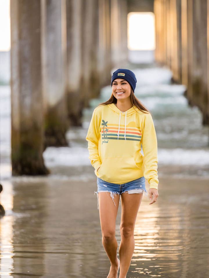 Goodseed Clothing - Wholesale Hoodie - Women's - Rise N Shine Hoodie Yellow1