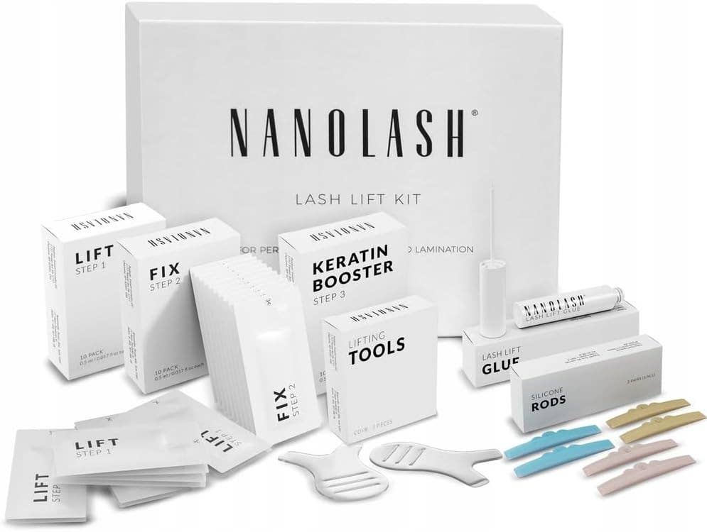 Beauty Goddess - Wholesale Eyelash/Brow Serum - Nanolash Lash Lift Kit - professional eyelash lifting kit, DIY kit for eyelash lifting at home and in the salon, DIY eyelash lamination, lash curling kit0