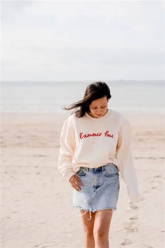 Limky – Sweatshirt - Mulher por atacado – Moletom para gestantes e amamentação « L'Amour Fou »3
