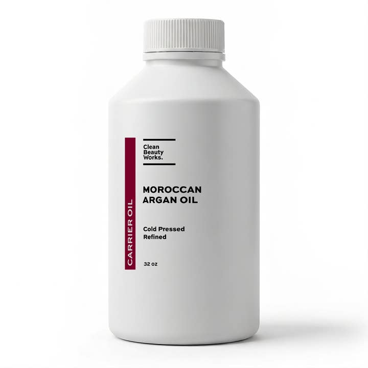 Clean Beauty Works. - Wholesale Bath/Body Oil - Moroccan Argan Oil - Cold Pressed, Refined
