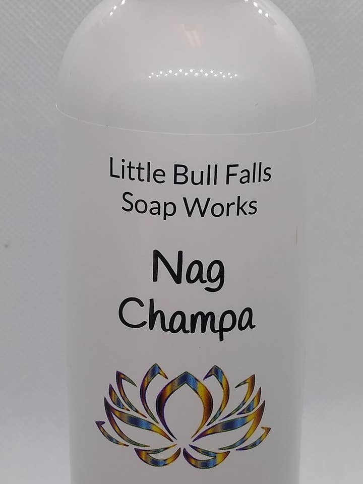 Loção Nag Champa por atacado de Little Bull Falls Soap Works