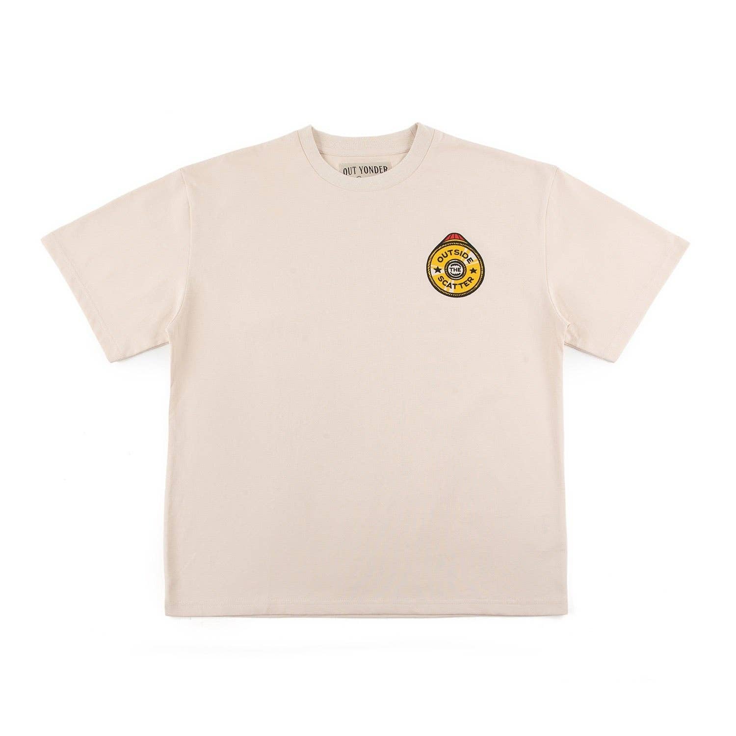 Out Yonder - Wholesale Screen Printed T-Shirt - Unisex - Blueprint Shirt1