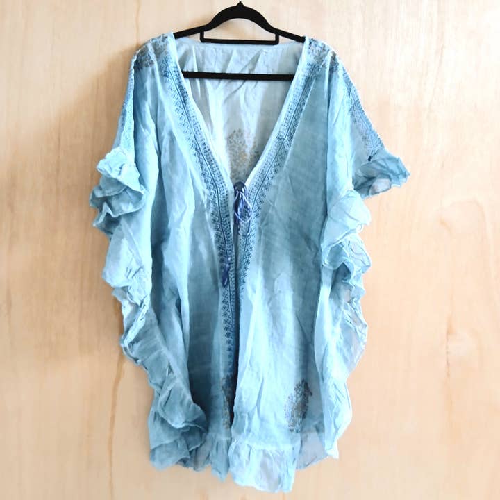 Cinnamon Creations - Wholesale Kimono – Women's - Blue Kimono 20002