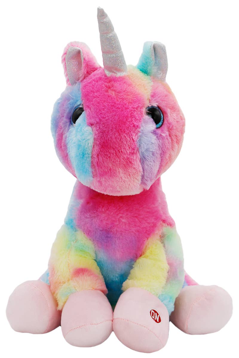Multicolore Peluche en peluche lumineuse à LED Licorne en vente sur Faire4