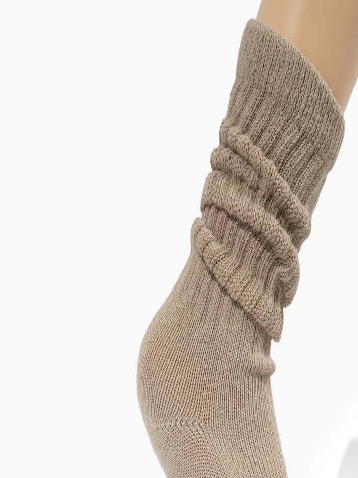 Wholesale Slouchy scrunch socks (No Grip) for your store - Faire