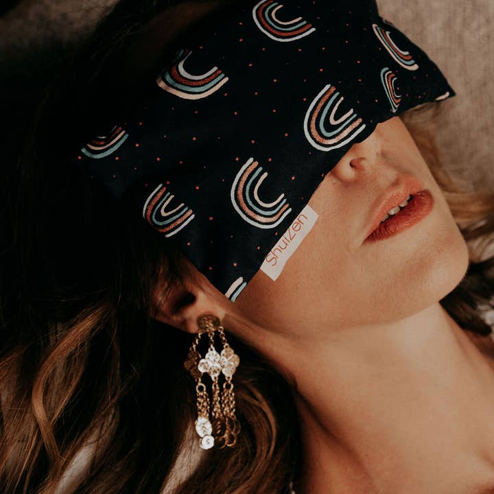 Under a Rainbow Eye Cushion for wholesale by ShuiZen