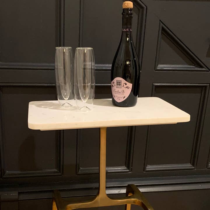 Fox Run Brands - Wholesale Champagne flute - Outset Champagne, Set of 2, 5.5 Ounces, 2" x 2.25" x 7"5