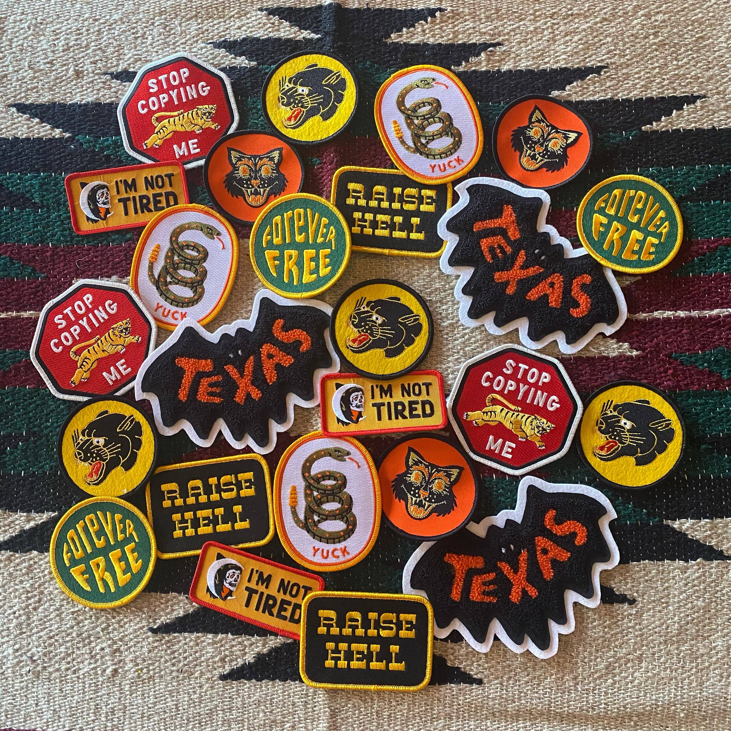 Oxford Pennant - Wholesale Patch - Raise Hell Embroidered Patch1