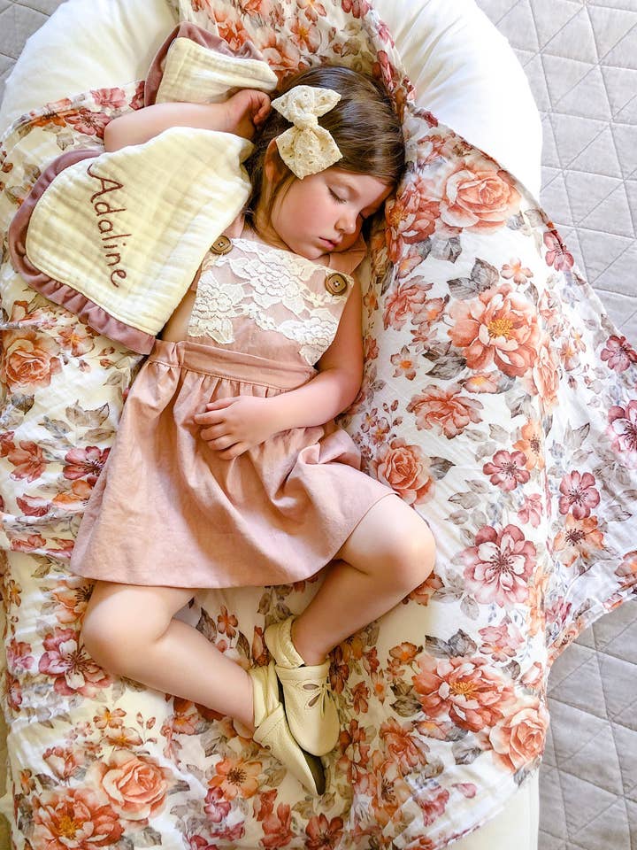 Harlow Lace Front Pinafore with Ruffle Straps for wholesale by Tate & Adele