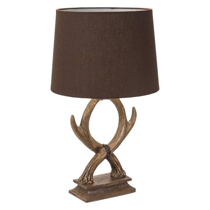 Pacific Trading - Wholesale Accent/Desk Lamp - Cabin Dear Antlers Desk Lamp4