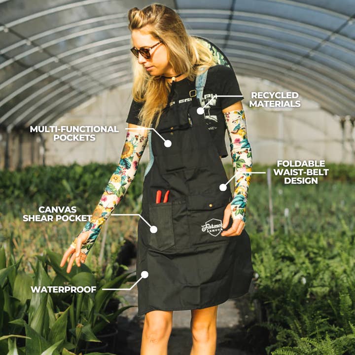 Farmers Defense – wholesale Förkläde – Farm & Trim Lättviktsförkläde - Svart1