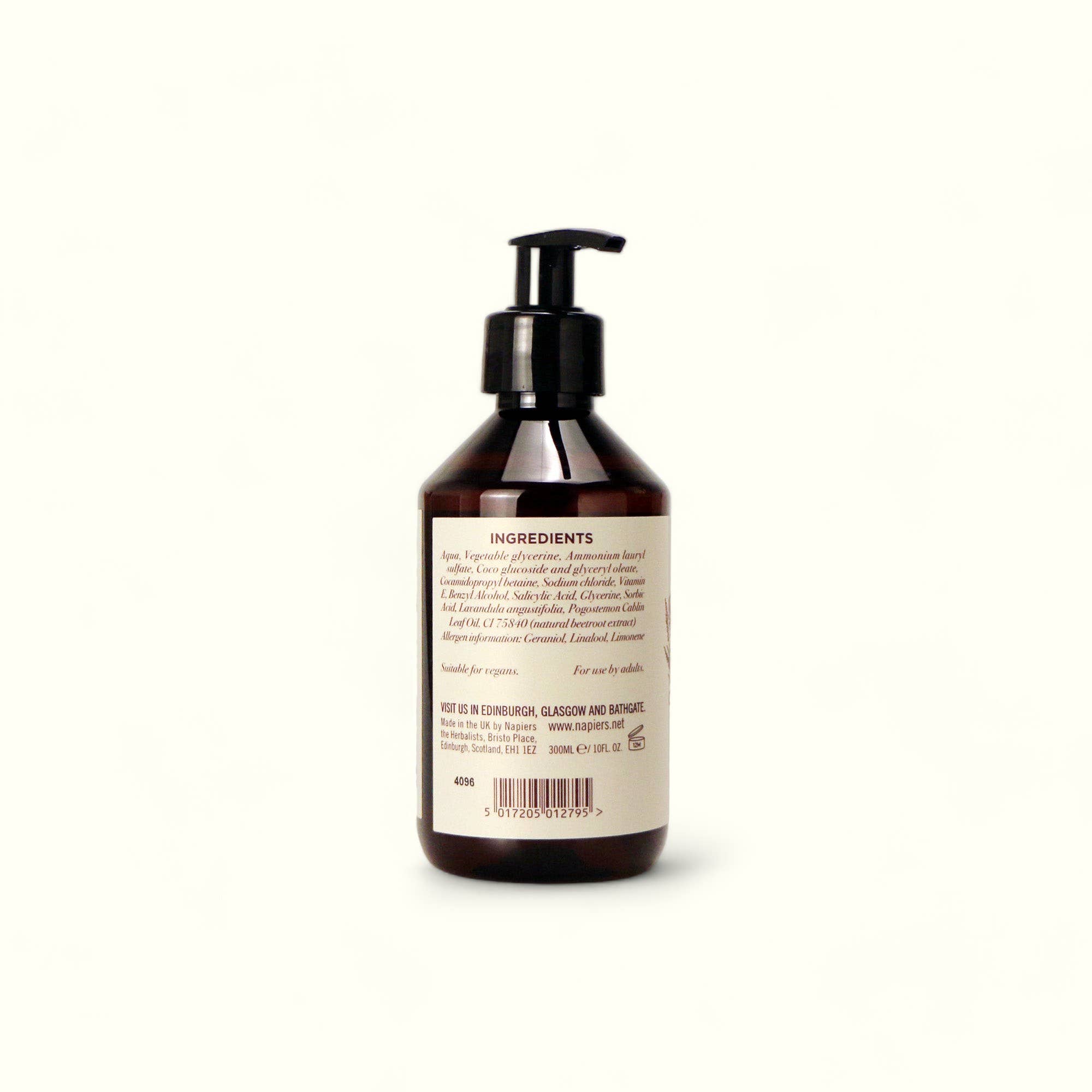 Napiers - Wholesale Hand Soap/Wash - Napiers Wild Rose & Lavender Hand and Body Wash2