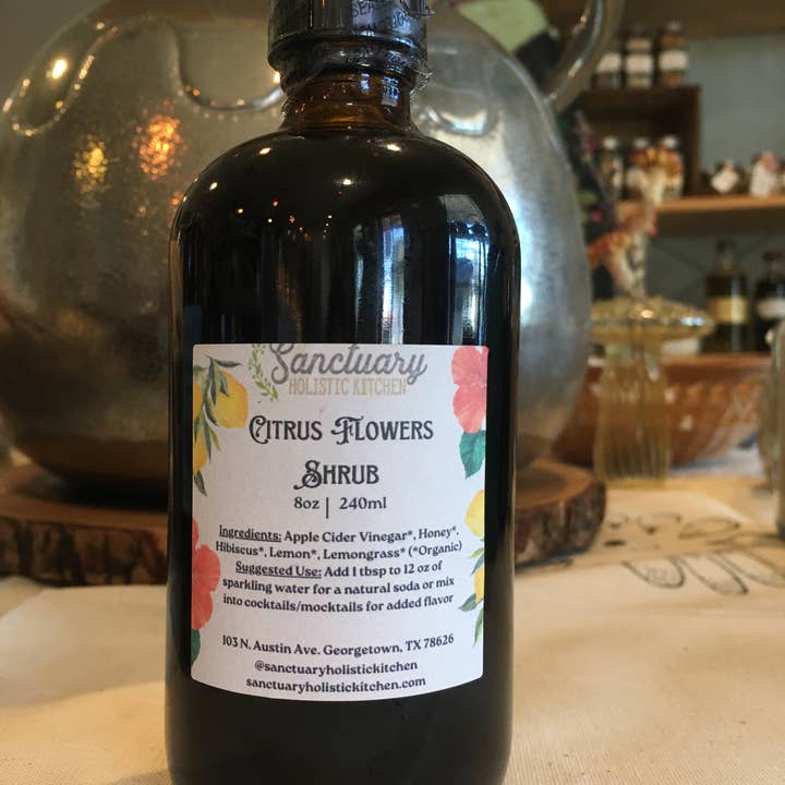 Citrusblomster Busk for engroshandel hos Sanctuary Holistic Kitchen