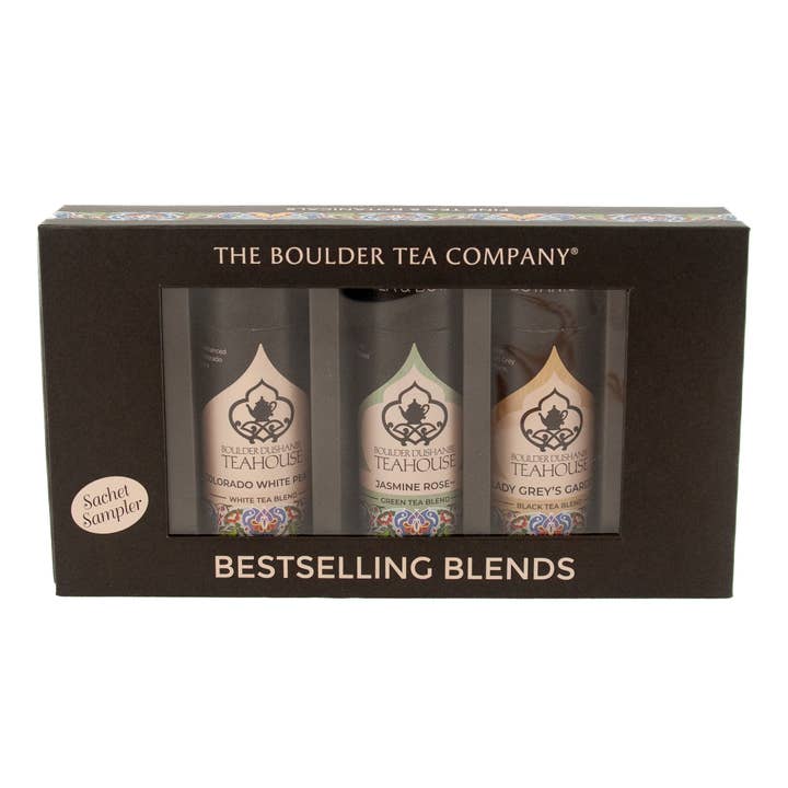 Bestselling Blends Sachet Tea Gift Set - 5 Teas for wholesale by Boulder Tea Company