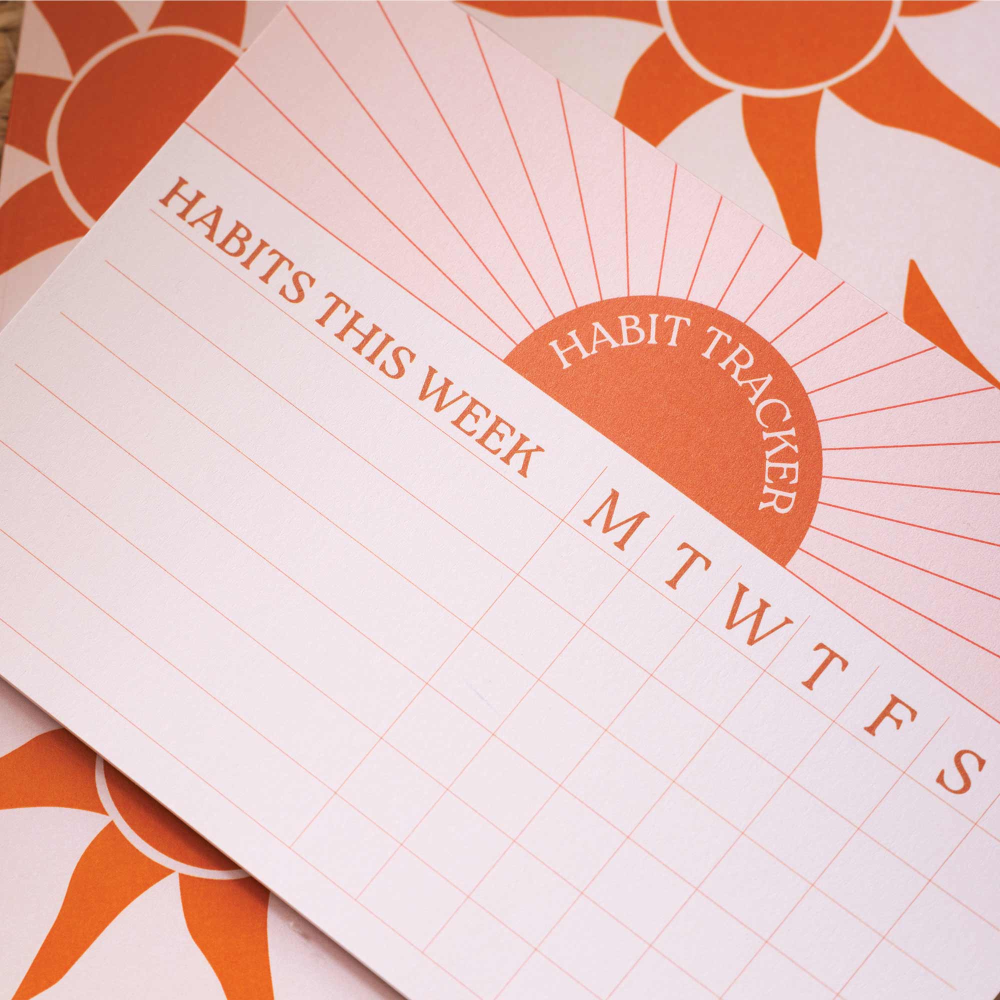 Good Tuesday (Once Upon a Tuesday) - Wholesale Planner - Weekly Habit Tracker Pad | Sun Ray | A61