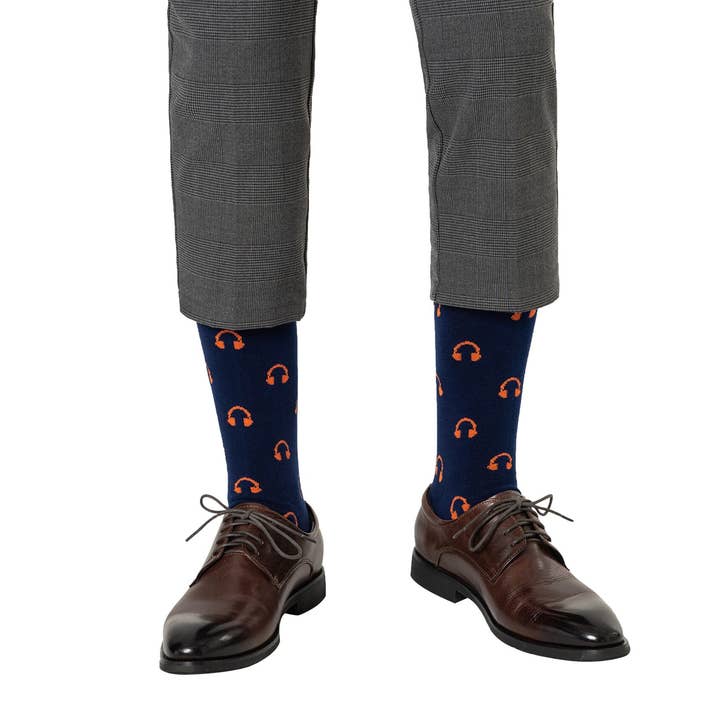 AusCufflinks - Wholesale Socks – Men's - Headphones Socks3