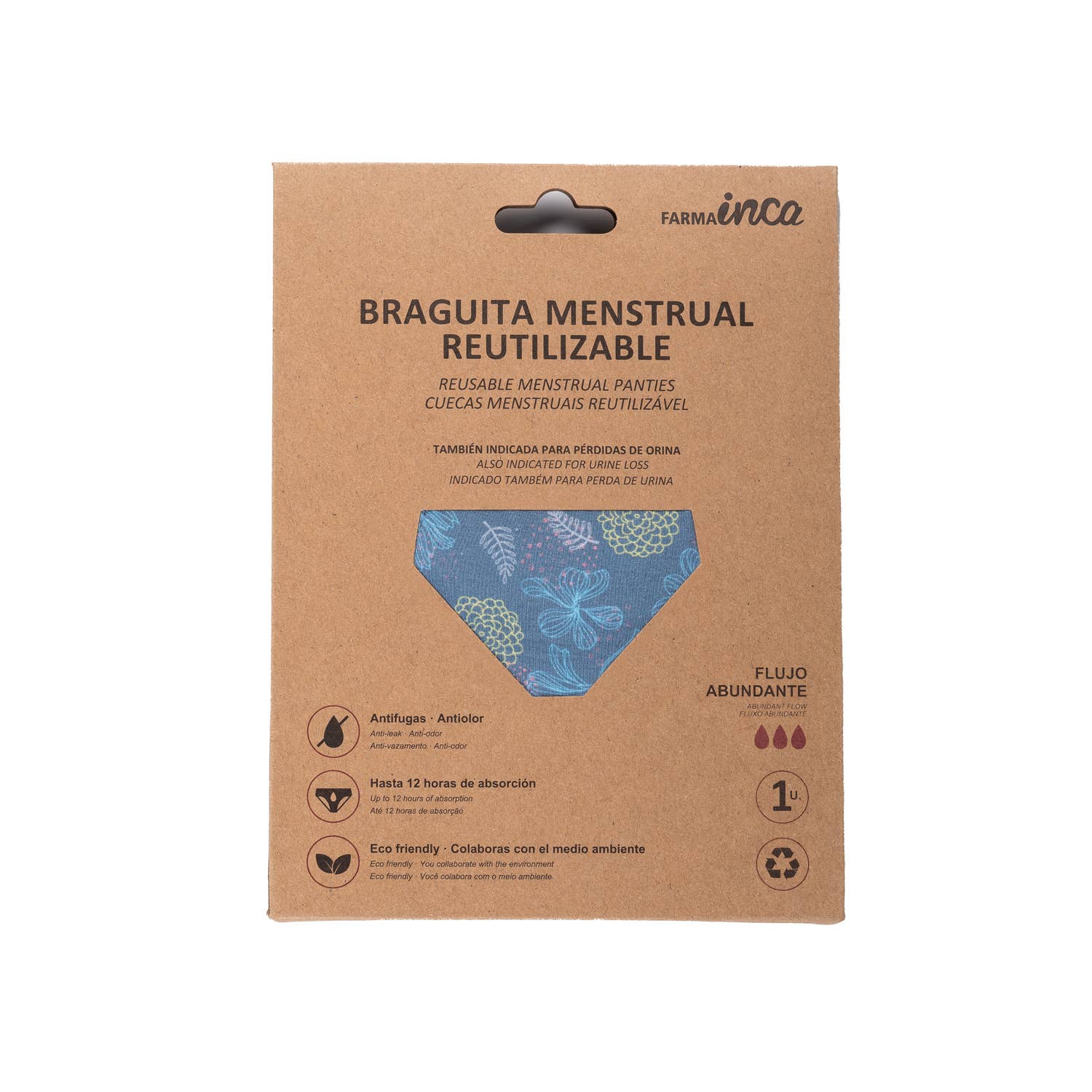 IKILIFE S.L - Wholesale Period Underwear - Women's - TEEN SUPER ABSORBENT PRINTED MENSTRUAL PANTIES14