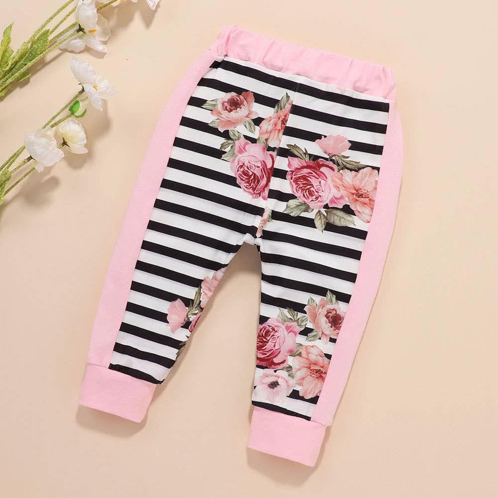 Fennco Styles - Wholesale Clothing Set - Baby - Daddy's Little Princess Pink Cotton 3pcs Girl Outfit8