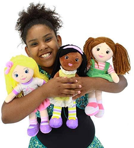 OrangeOnions - Wholesale Doll - Kids - 14" Rag Doll Allie Play Time By Eimmie6