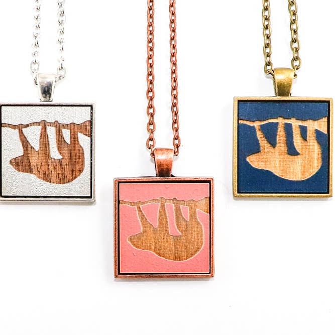 Colgante Cameo pequeño - Perezoso para venta al por mayor de Once Again Sam