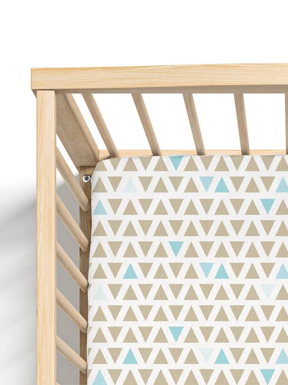 Every Which Way Crib Sheet for wholesale by Cradle Comforts Co.