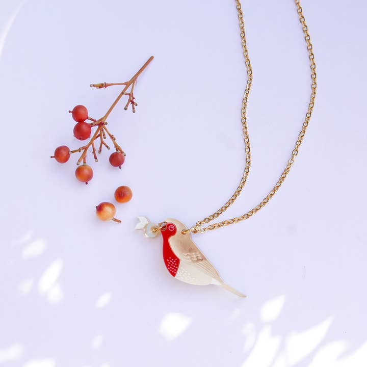 Pettirosso Necklace for wholesale by BiCA-Good Morning Design