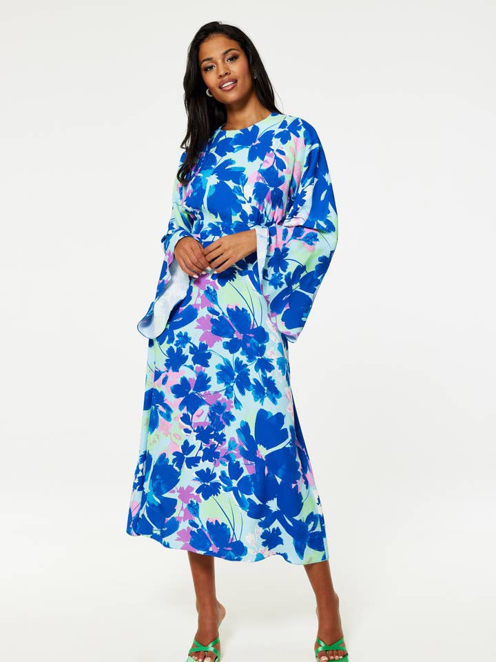 Closet London A-Line Kimonoklänning D10197 för wholesale av Closet London