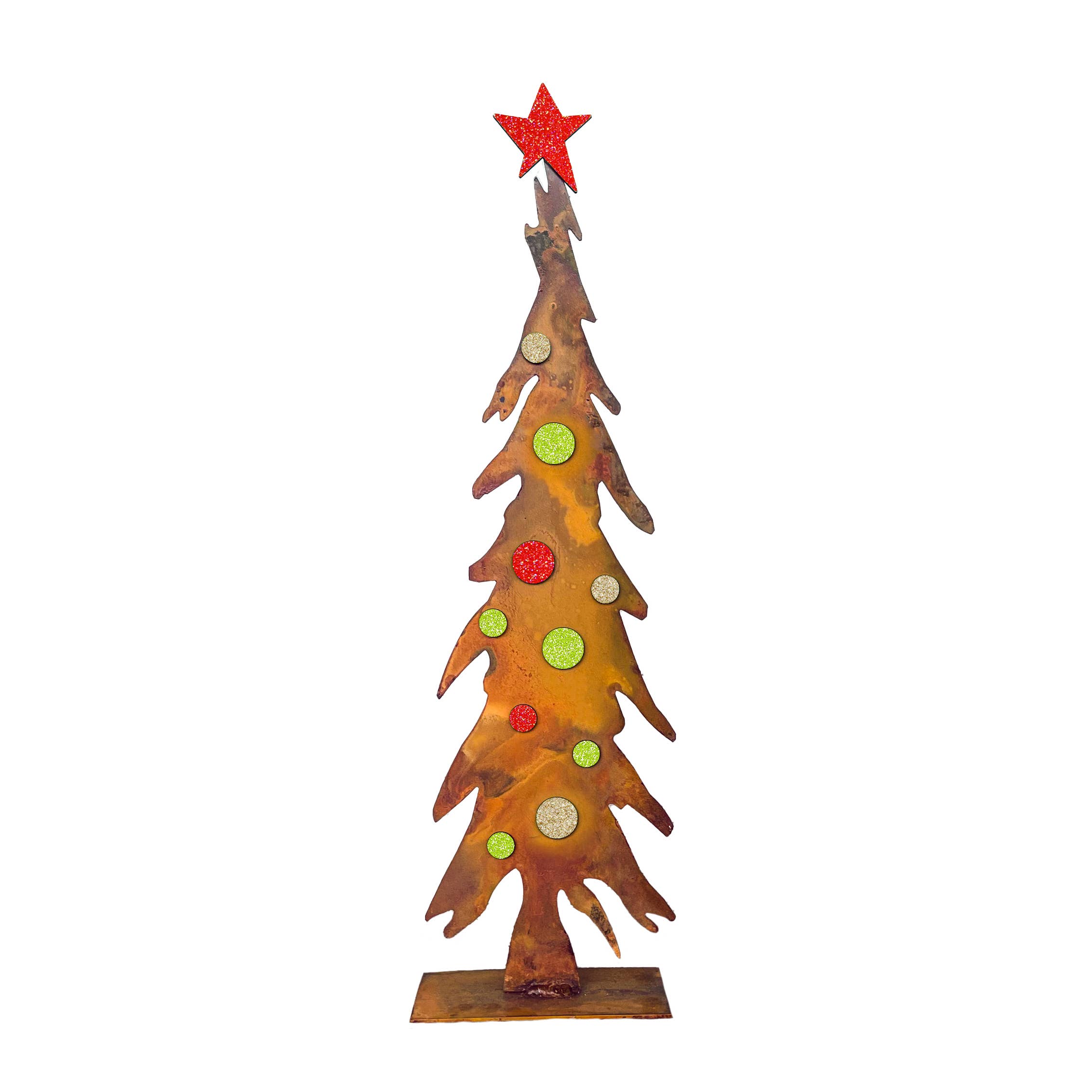 Prairie Dance - Vente Décoration de Noël - Sapins à crayons, décoration de Noël, silhouettes d'arbres en métal pour les fêtes9