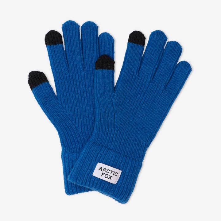 Guanti in Bottiglia Riciclata - Blu Oceano - AW25 per la vendita all'ingrosso da parte di ARCTIC FOX & CO.