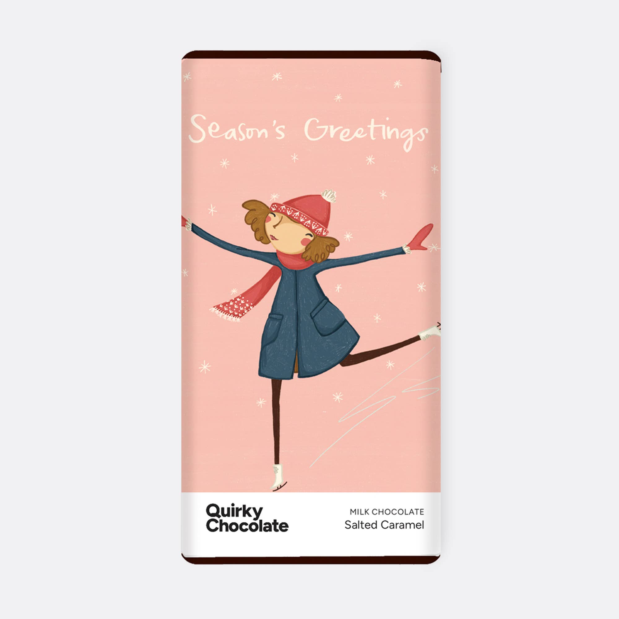 Quirky Chocolate - Wholesale Chocoladereep - Collaboratie Chocoladerepen - Joy Nevada (Gezouten Karamel 100 g)3