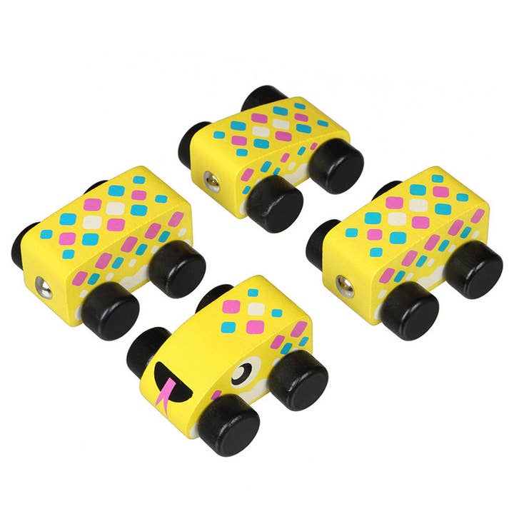 Wooden Toys - Wholesale Wood Toy - Kids - Wood Toy Snake | Push Toy | Pull Toy | Toddler Toy