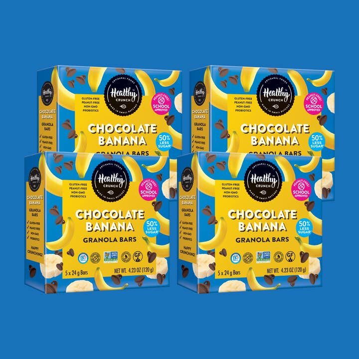 Healthy Crunch - Wholesale Snack Bar - Chocolate Banana Granola Bars9