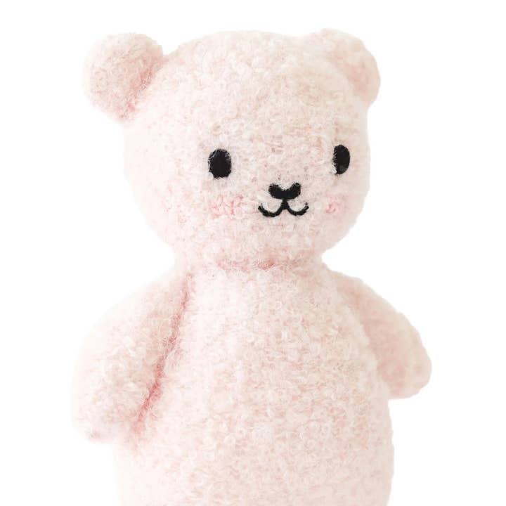Baby bouclé bear (strawberry) for wholesale by cuddle+kind