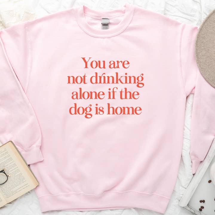 Sweatshirt Not Drinking Alone pour la vente par Out Of Office Brands