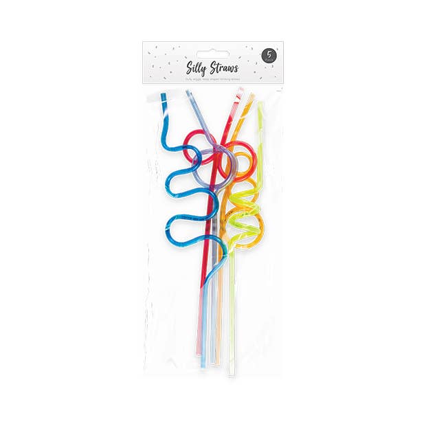 Silly Straws 5pk for wholesale by 360Direct