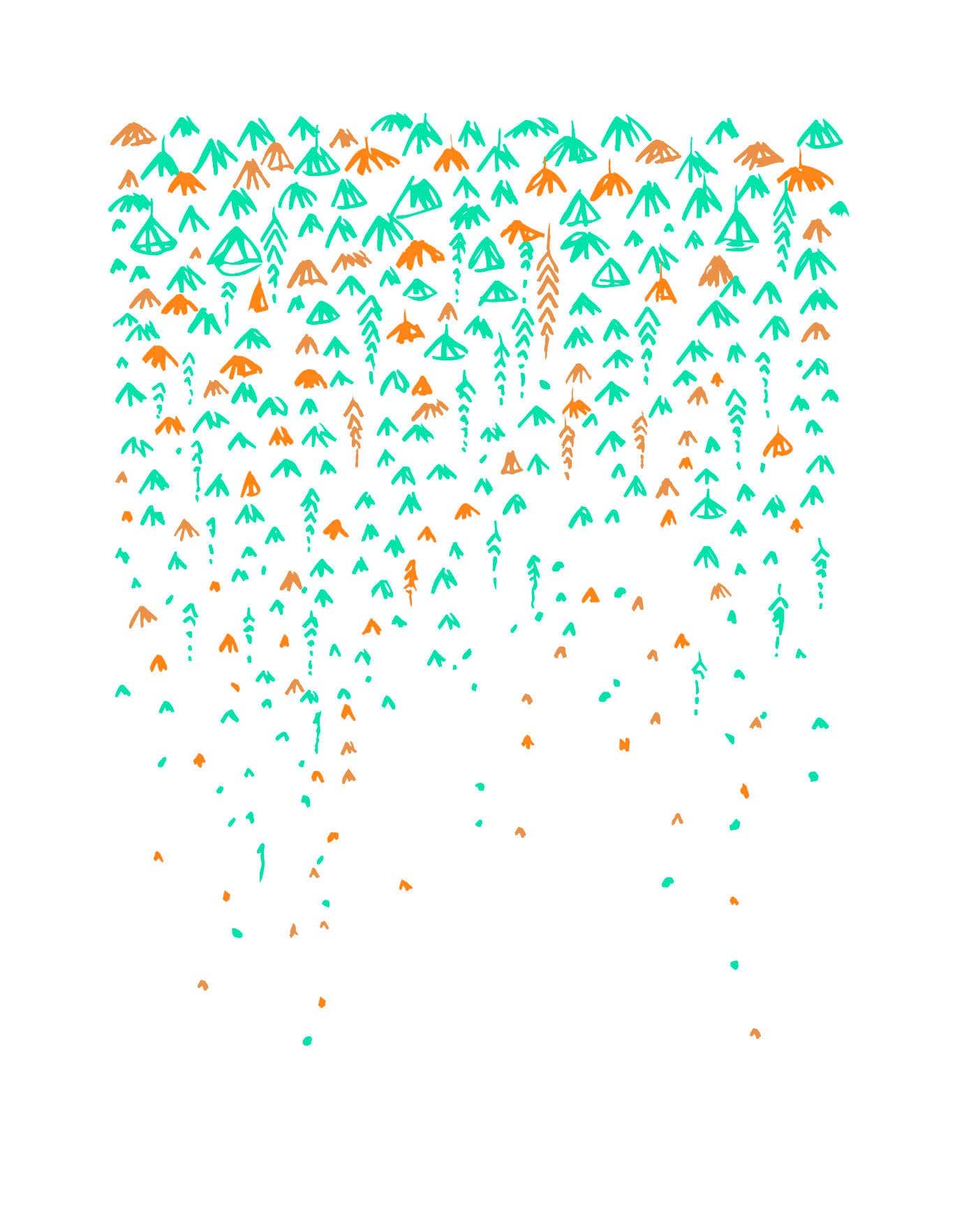 Heing - Wholesale Everyday Greeting Card - The Flowery Rain. Card format8