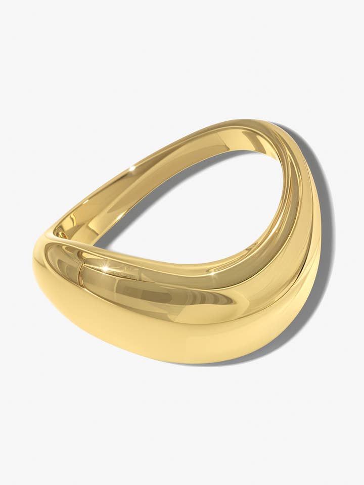 Anel Onda Empilhável Cameron por atacado de Ben Oni Jewelry