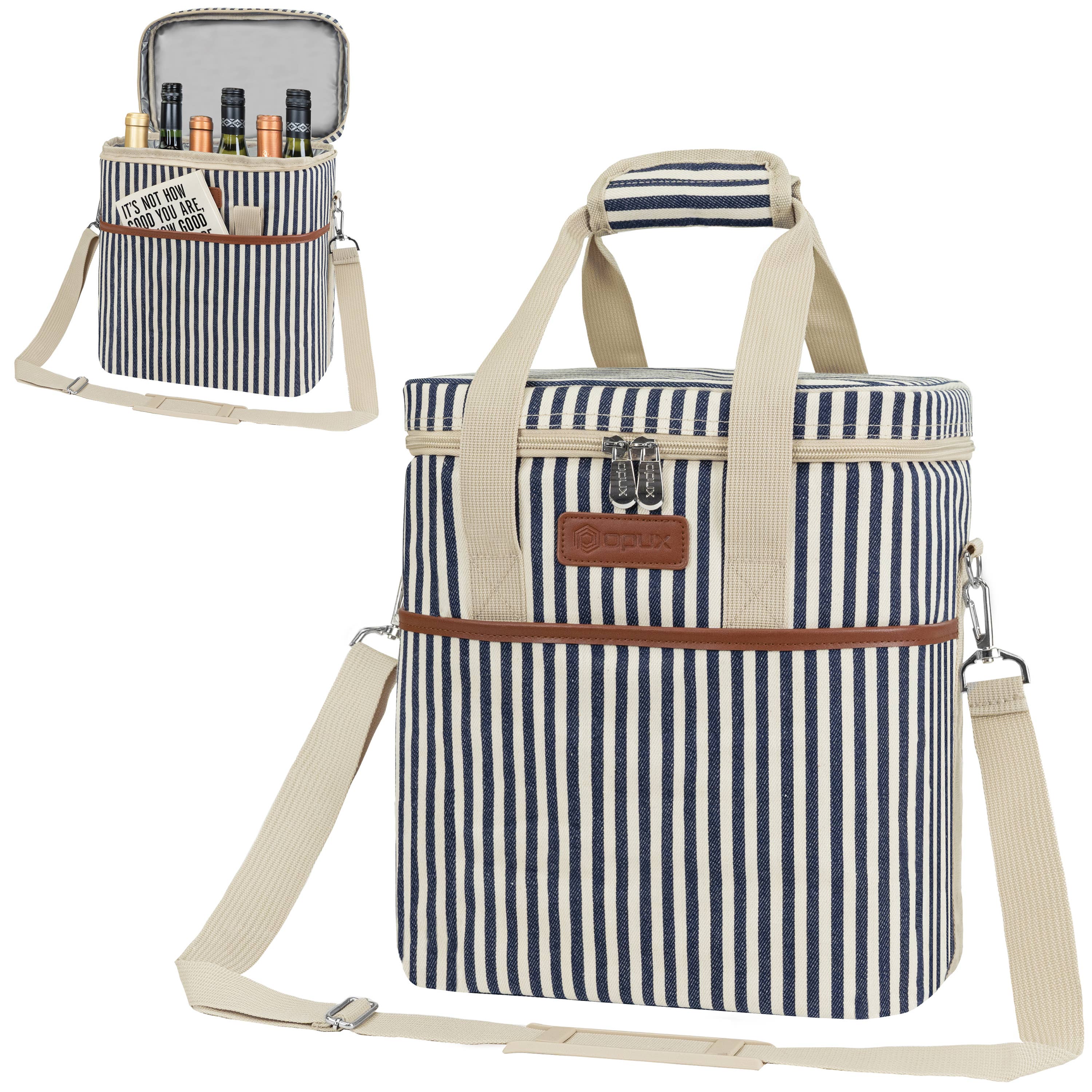 OPUX - Wholesale Wine Tote - 6 Bottle Wine Carrier Bag32