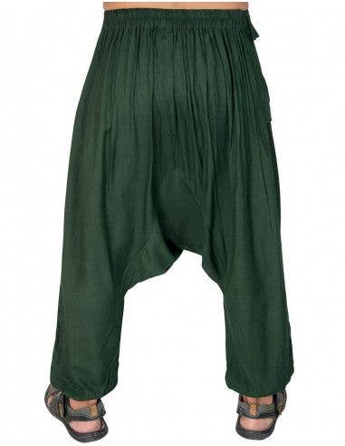 Kimago Look - Wholesale Pants - Men's - Unisex Green Thai Trousers2