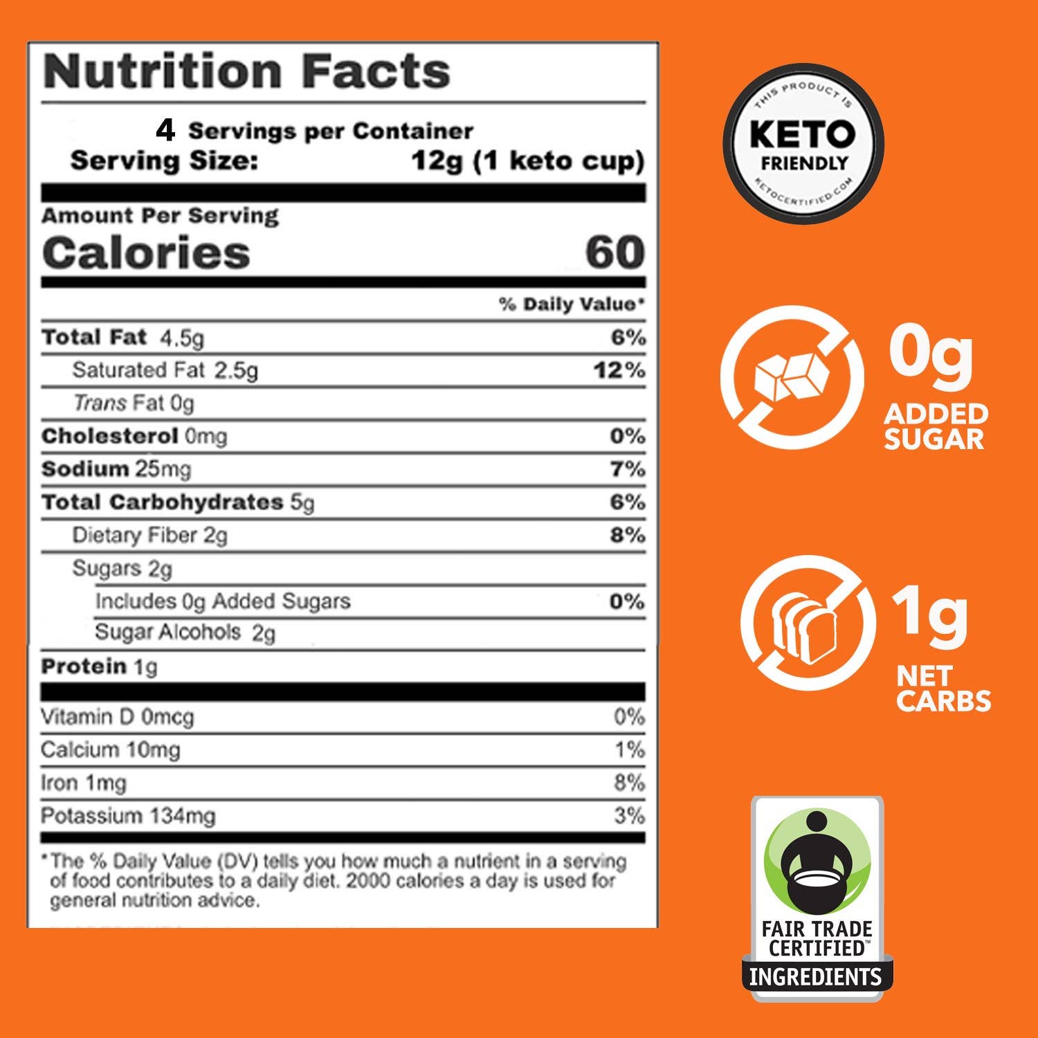 Better Than Good Foods - Wholesale Chocolate-covered sweets - BTG Keto Chocolate Peanut Butter Cups (4 pieces) 1.69 oz1