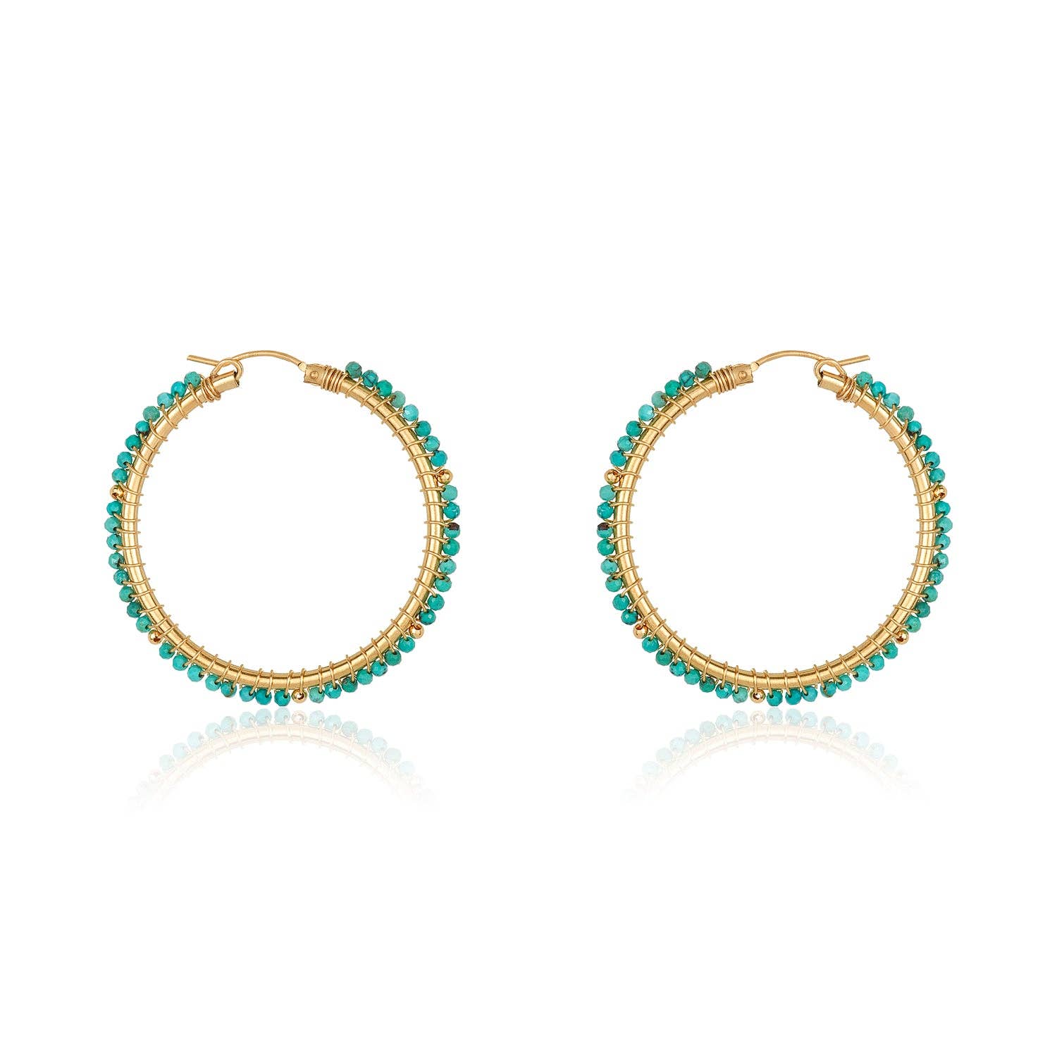 Mabel Chong - Wholesale Hoop Earrings - Beaded Hoops0